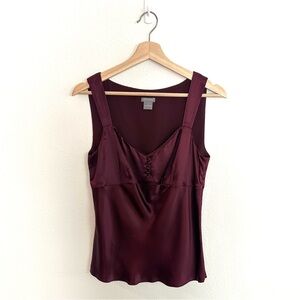 Ann Taylor 100% silk blouse, Size 2